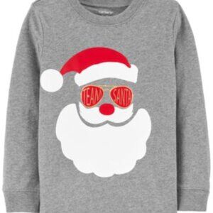 Carters Boys Santa Jersey Top